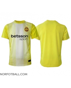 Billige Fotballdrakt Inter Milan Keeper Replika Bortedrakt 2025-26 Kortermet Billige Fotballdrakt Inter Milan Keeper Replika Bortedrakt 2025-26 Kortermet